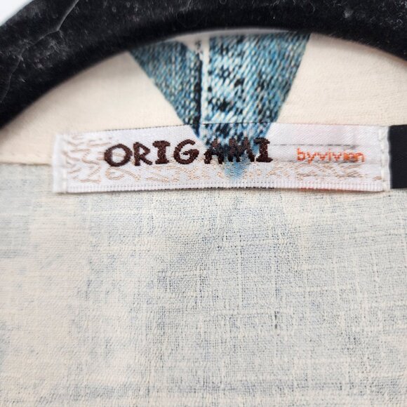 ORIGAMI Victorian Lace Star Print Cardigan Duster S-XXL NWT - Picture 15 of 16